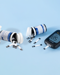 sistema glucometro tiras reactivas